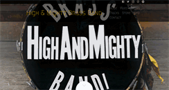 Desktop Screenshot of highandmightybrassband.com